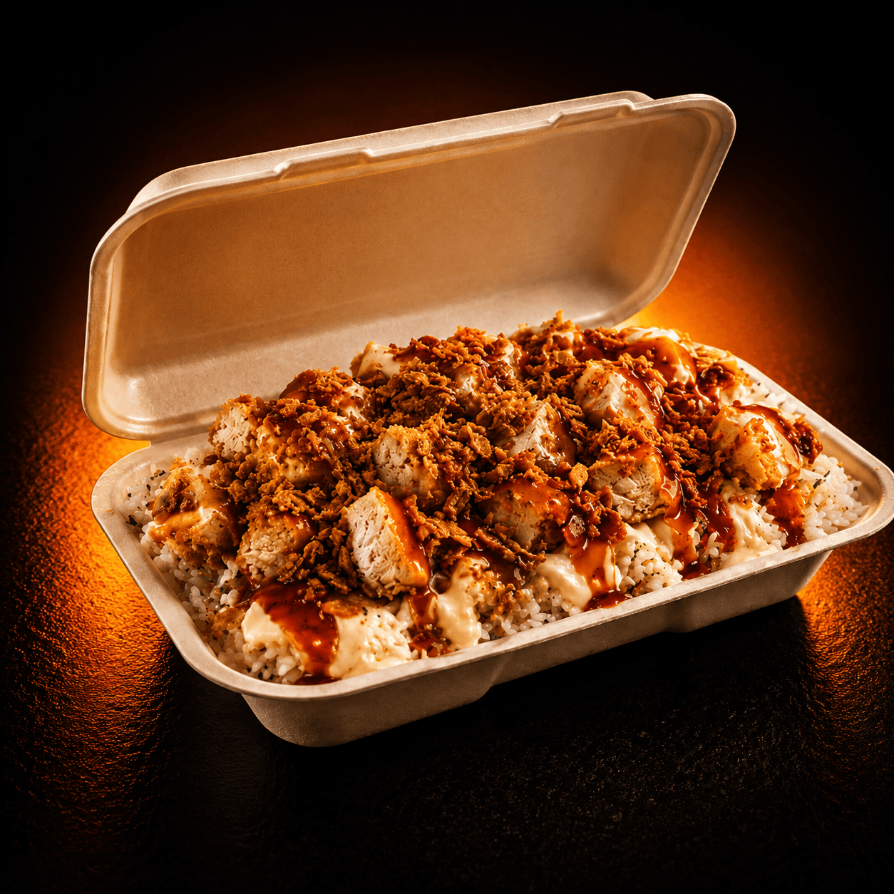 Crousty Rice Barbecue